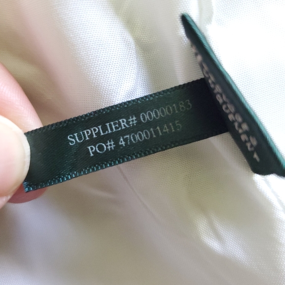 Lauren Ralph Lauren White Linen Lined Jacket Blazer Women's Size 6P - Picture 11 of 17